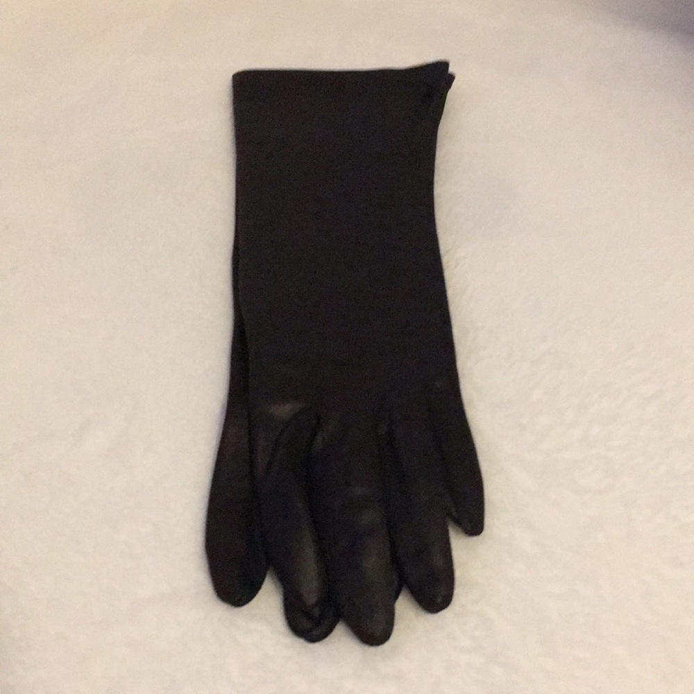 Fownes Nylo 100% nylon women’s black dress gloves